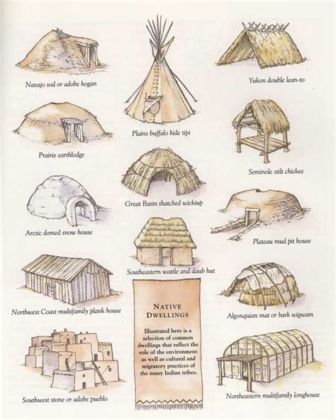 Native Shelters Native American Studies Native American Projects