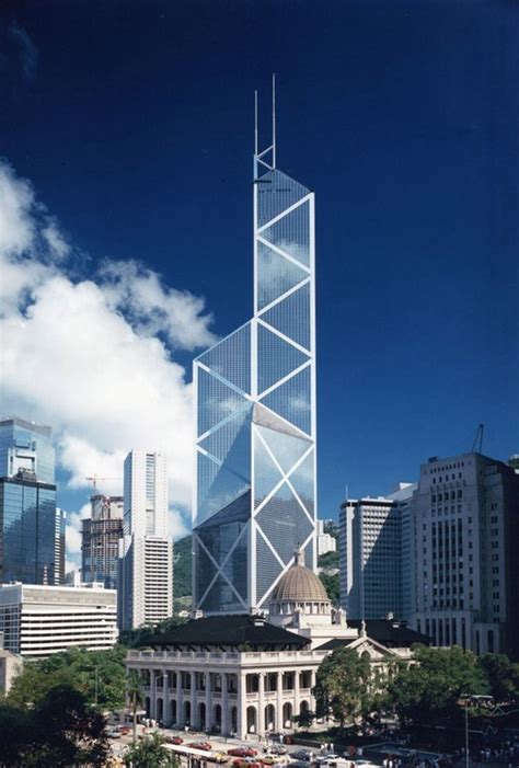 Bank Of China Building A 3674m High Skyscaper In Hong Kong Iconic