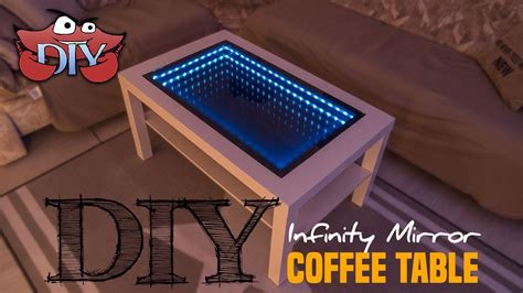 Diy Infinity Mirror Coffee Table Favio Coffee