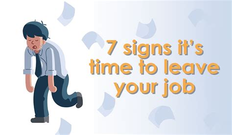 7 Signs Its Time To Quit Your Job