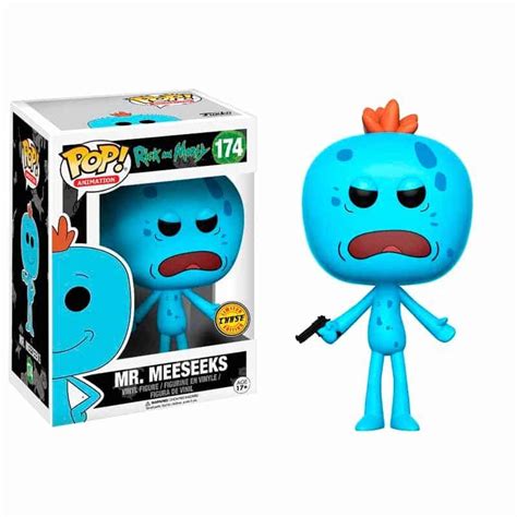 Funko Pop Mr Meeseeks Chase 174 Rick And Morty