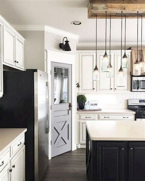 40 Simple Farmhouse Kitchen Cabinets Makeover Ideas Kittens