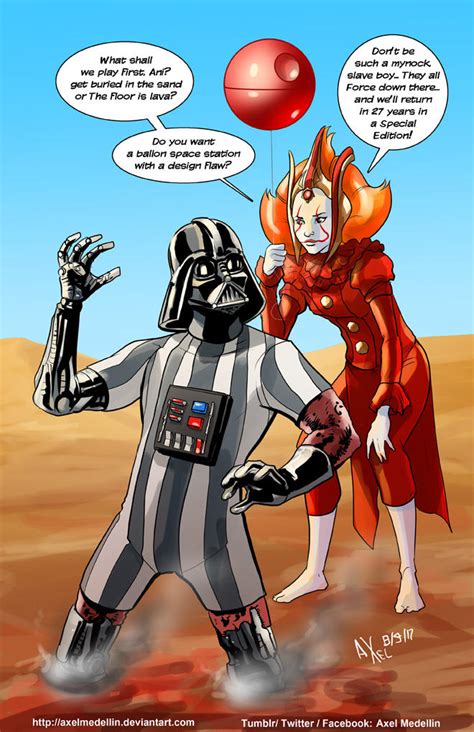 Tliid 358 Darth Vader Meets It By Axelmedellin On Deviantart