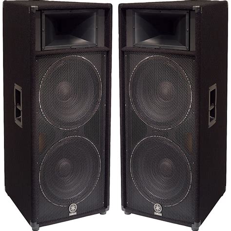 Yamaha S215v Dual 15 Club Series V Speaker Pair Music123