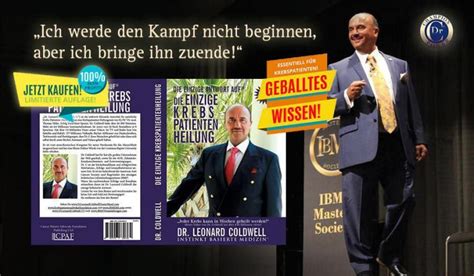 In jedem gesunden menschen befinden sich etwa 10.000 krebszellen. Endlich ist das NEUE Buch von Dr. Coldwell da! Jetzt ...