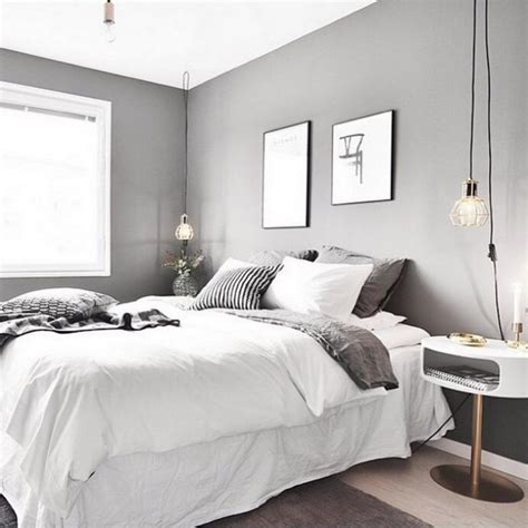 White and gray is a perfect color scheme for creating a bright, luminous and refined ambiance in the bedroom. Pin on bedroom ideas