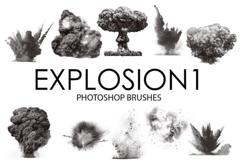Explosion Photoshop Brushes Free Photoshop Brushes At Brusheezy