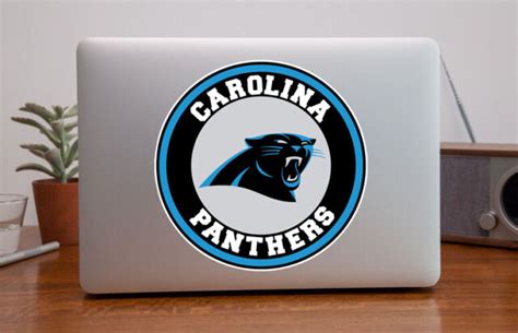 Carolina Panthers Circle Logo Sticker Vinyl Decal 10 Sizes Ebay