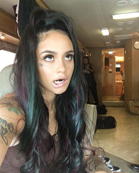 14 Celebrities Who Tried The Colorful Hair Of Your Dreams Kehlani Oil Slick Hair Color Hair