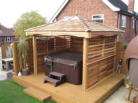 Garden Hot Tub Shed Willow Anglin