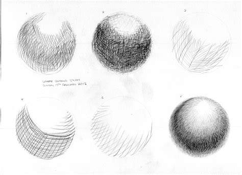 The only limit of their usage is your imagination. Shading practice - crosshatching spheres 02 by Summitwulf ...