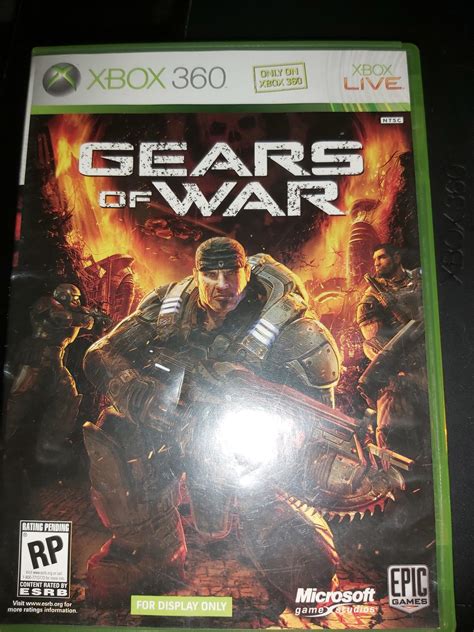 Someone Gave Me This Gears Of War 1 Game With Their Xbox 360 Thing Is It Has A Rp Rating To It