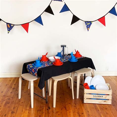 Eco Friendly Kids Party Hire Kids Table Party Crate