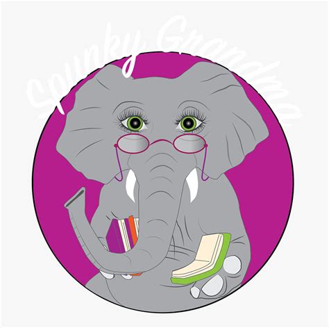 Spunky Grandmas News Grandma Elephant Cartoon Free Transparent