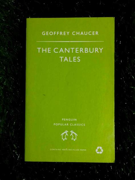 The Canterbury Tales By Geoffrey Chaucer Penguin Popular Classics