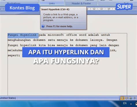 Mengenal Pengertian Fungsi Dan Jenis Hyperlink Bikin