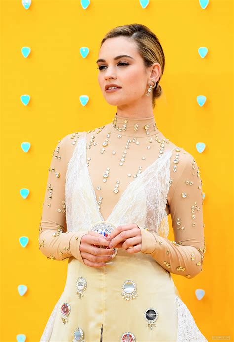 Yesterday London Premiere Lily James Online Photo Archive