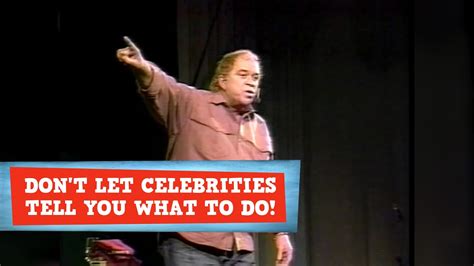 Don't Let Celebrities Tell You What to Do! | James Gregory - YouTube