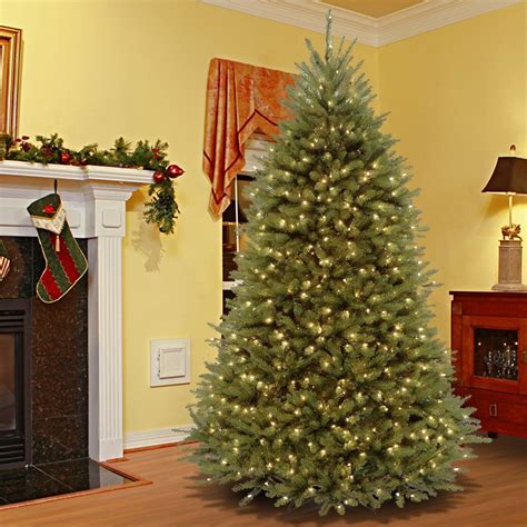 Artificial Dunhill Fir Hinged Luxury Christmas Tree Led Just Artificial