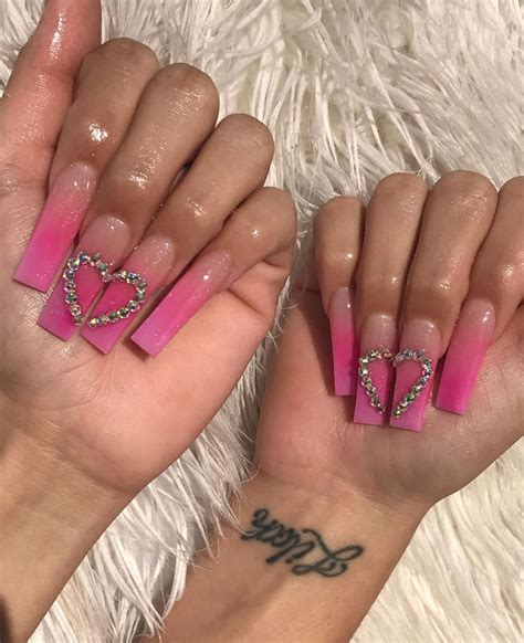 Pin by Erica $. on Boujie Nails | Glam nails, Valentines ...