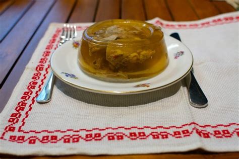 Kocsonya Meat Jellyaspic Recipe Taste Hungary