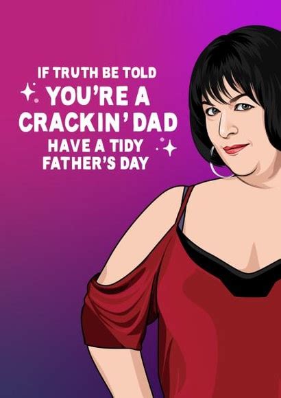 Funny Fathers Day Card Nessa Gavin And Stacey Crackin Dad