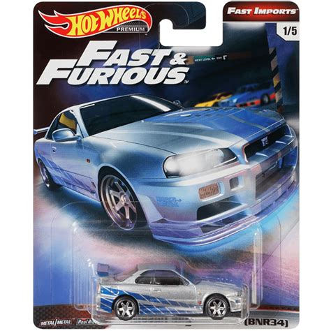 Hot Wheels Fast And Furious R Nissan Skyline Gt R Bnr Silver Fast Hot Sex Picture