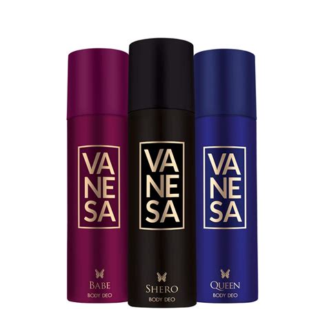 Buy Vanesa Babe Deo 150 Ml With Queen Deo 150 Ml With Shero Deo 150