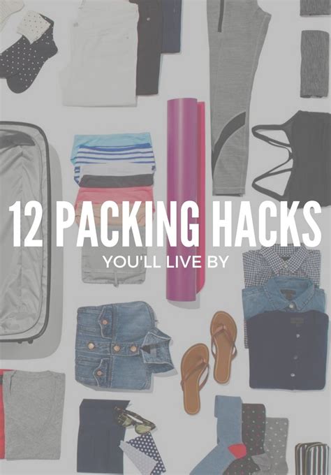 The 12 Essential Packing Hacks To Live By Jetsetter Packing Tips Graduation Trip Travel