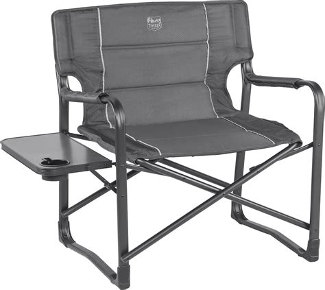 Buy Timber Ridge Oversized Directors Chairs With Side Table Heavy Duty Folding Camping Chair Up