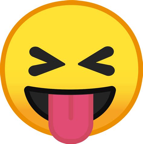 Smiley Tongue Face Emoji Png Squinting Face With Clip Art Library