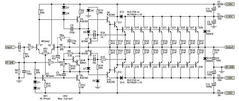 Skema Power Sound System Untuk Speaker Inch Review Skema Rangkaian Elektronika