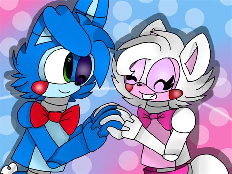 Toy Bonnie X Mangle By Sheep Dork On Deviantart