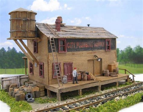 Sold Structures Model Trains Ho Scale Buildings Model Train Layouts