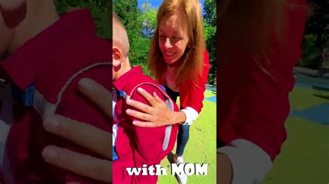 🤓 Leagăn Prea Lent 🥴dad Vs Mom At The Amusement Park 😎 Shorts By Melimi Youtube
