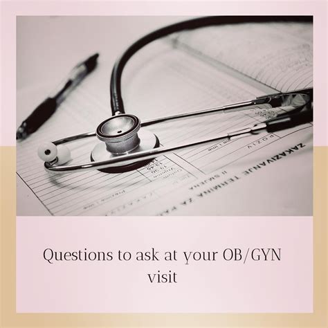 When It Comes To Visiting Your Obgyn The First Thing You Need To Know Is How To Manage Your