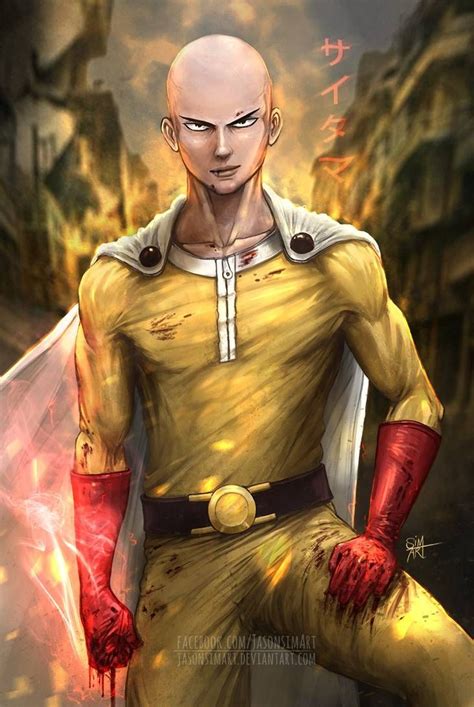 Saitama By SimArtWorks On DeviantArt One Punch Man Anime One Punch