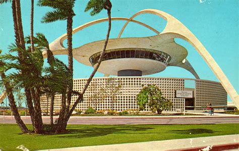 Vintage Chrome Postcards The Theme Building