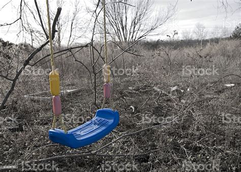 Empty Swing Stock Photo Download Image Now Blue Color Image