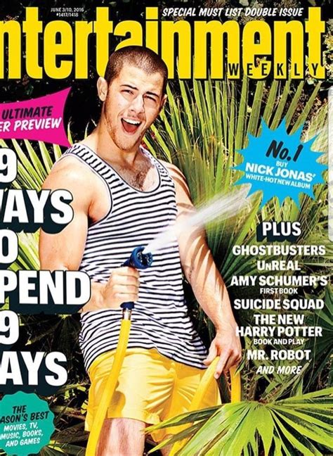 Pin By Jeff Eicher On Nick Jonas Nick Jonas Entertainment Weekly