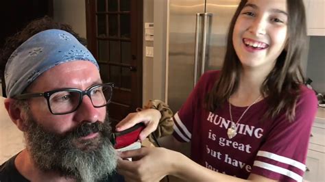 My Dad Let Me Shave His Beard For Youtube Youtube