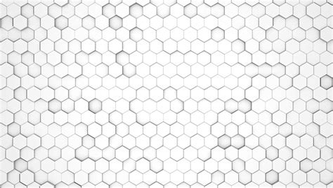 White Hexagon Background Wipe Diagonal High Tech 3d Animation 4k