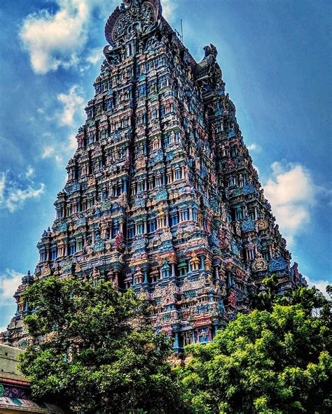 Meenakshi Amman Temple Madurai Tamil Nadu Rhinduism