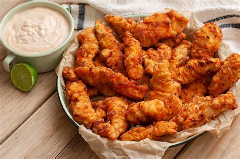 Make Spicy Fried Chicken Strips Recipe