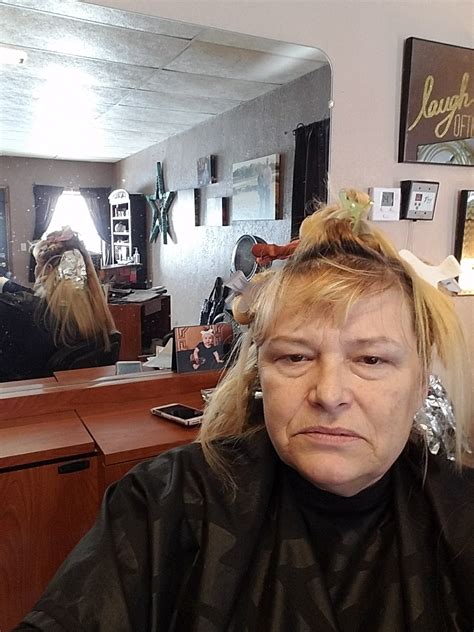 TW Pornstars Lynn LeMay Twitter Getting My Hair Colored So That I Can Be Even More Beautiful