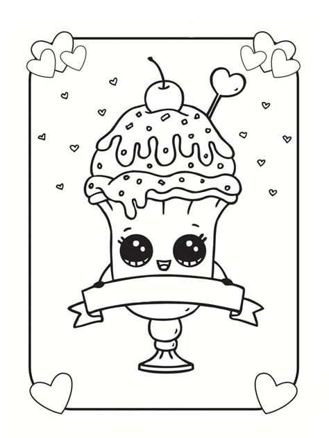 Coloriage kawaii chibi par yampuff chibi coloring pages. Coloriage kawaii nourriture : 15 dessins à imprimer