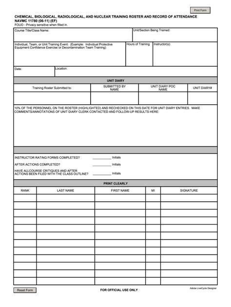 Navmc 11780 Form Fill Out And Sign Printable Pdf Template Airslate