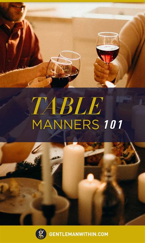 Table Manners 101 Proper Dining Etiquette Adults Should Know