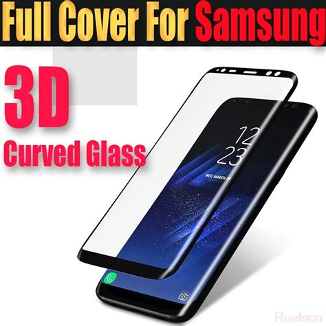 3d 9h Curved Full Cover Tempered Glass For Samsung Galaxy S9 S8 Note 8 S7 Edge S9 S8 Plus S6