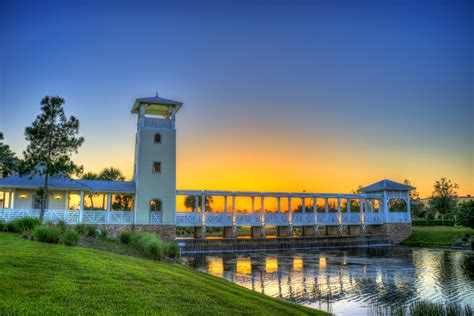 Tower At Tradition During Sunset At Port St Lucie Visit St Lucie